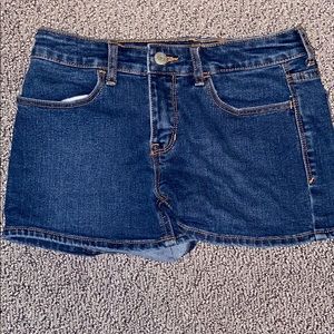 Girls jean shorts